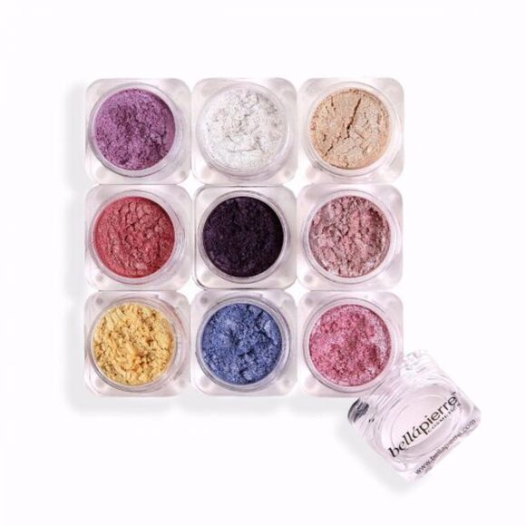 Bellapierre ASTRID Natural Mineral Makeup 9 Color Eyeshadow Shimmer Stack - Picture 2 of 3